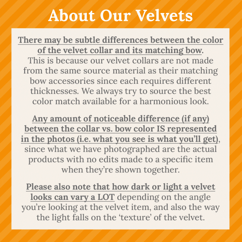 Disclaimer About Velvet