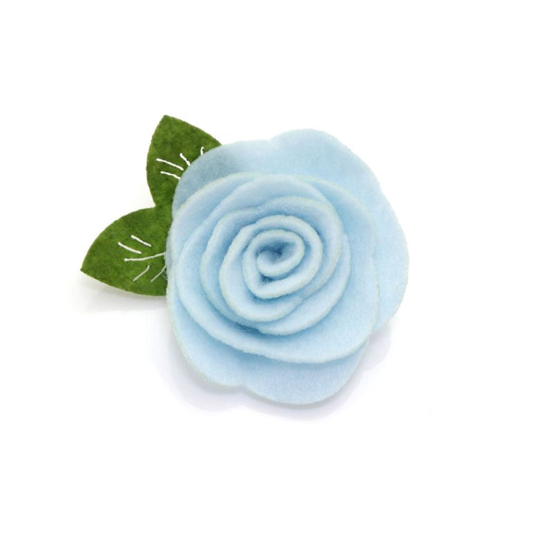 Felt Flower Sky Blue a3815dbe 1f5e 4528 9f4d 15d946fea623