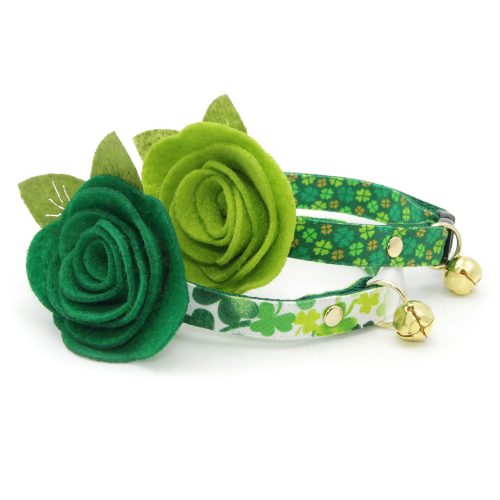 Group CloverLeaf ShamrockSpirit FeltFlowerCollar