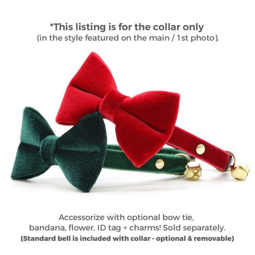 Group VelvetGarnetRed HunterGreen BowTieCollar text f049ce4b 8d77 4ceb 887b dd6ac1645888