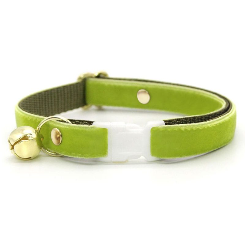 Velvet Apple Green Collar2 min