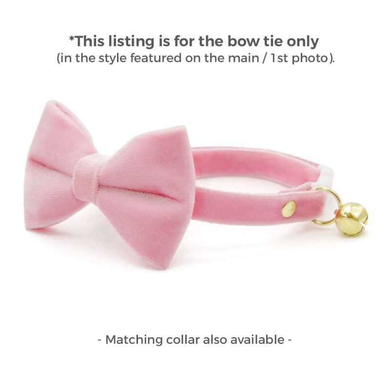 Velvet Ballet Pink Bow Tie Collar TEXT d3bea1f4 fc87 422e 9d64 9a17563afd8a